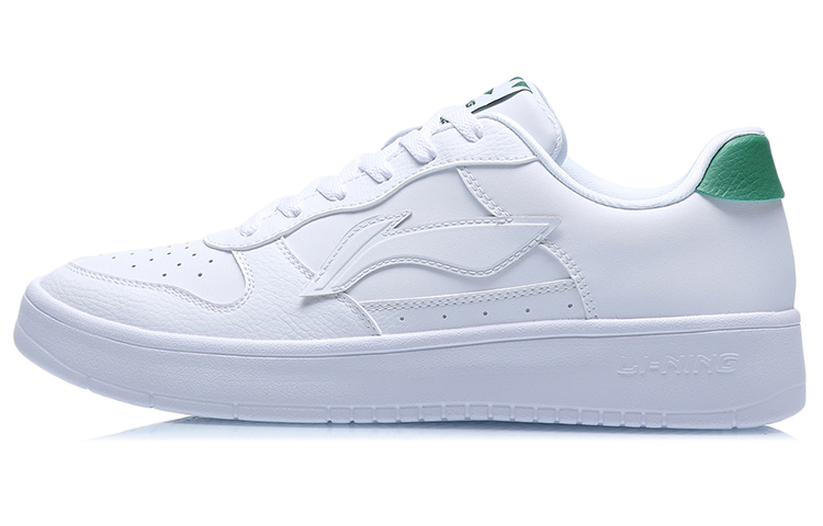 Li Ning Synthetic Leather, Artificial Leather Coverage Thermal Slip Resistant Low top Skateboard Shoes Men's