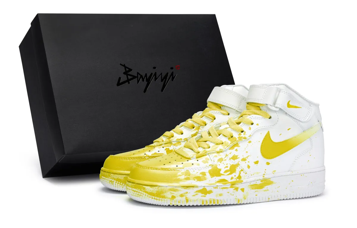 Nike Air Force 1 Coverage Slip Resistant Abrasion Resistant Coverage Slip Resistant And Abrasion Resistant Mid top
