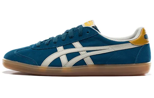 Onitsuka Tiger Tokuten Lightweight Abrasion Resistant Low top Skateboard Shoes Unisex Ink Blue