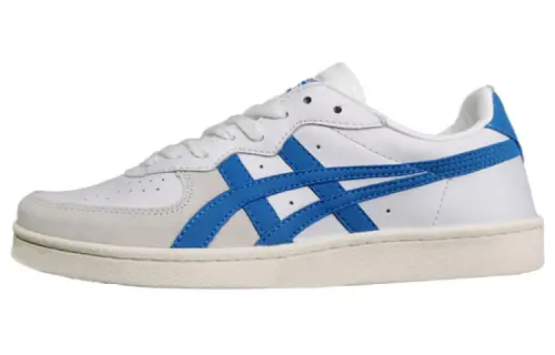 Onitsuka Tiger GSM Abrasion Resistant, Lightweight, Balanced Low top Skateboard Shoes Unisex Blue White