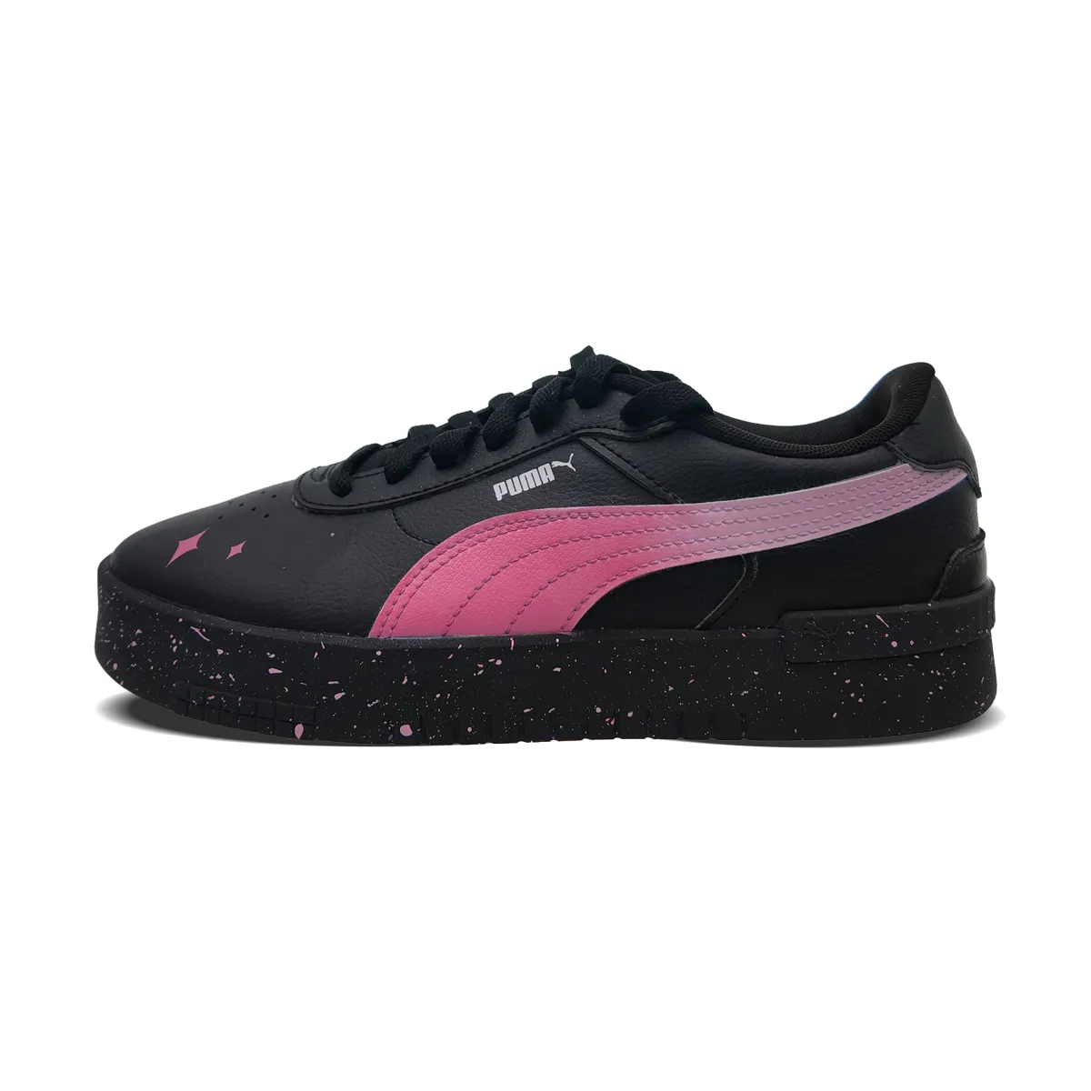 PUMA JOLA Low top Skateboard Shoes Unisex Black Pink