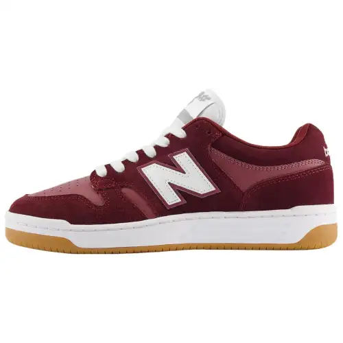 New Balance NB Numeric 480 Breathable Low top Skateboard Shoes Unisex Dark Red