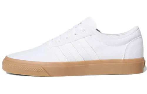 Adidas Originals Adiease Slip Resistant Low top Skateboard Shoes Men's White