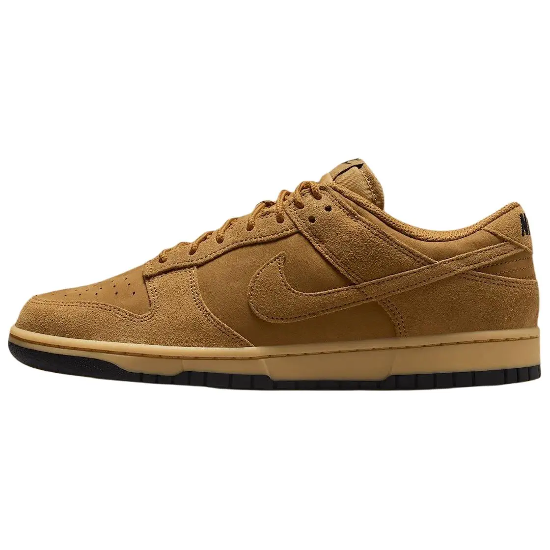 Nike Dunk Suede Low top Skateboard Shoes Men's Wheat Brown