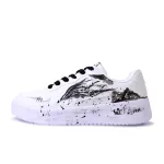 Li Ning Floating Boat Abrasion Resistant, Lightweight, And Breathable Low top Skateboard Shoes Unisex Black White