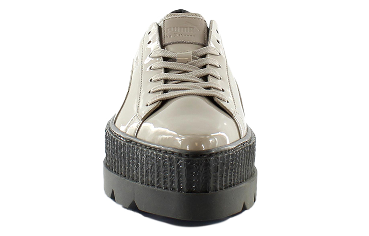 PUMA Fenty X Pointy Creeper Street Style Plain Leather Abrasion Resistant Height Increasing Low top Skateboard Shoes
