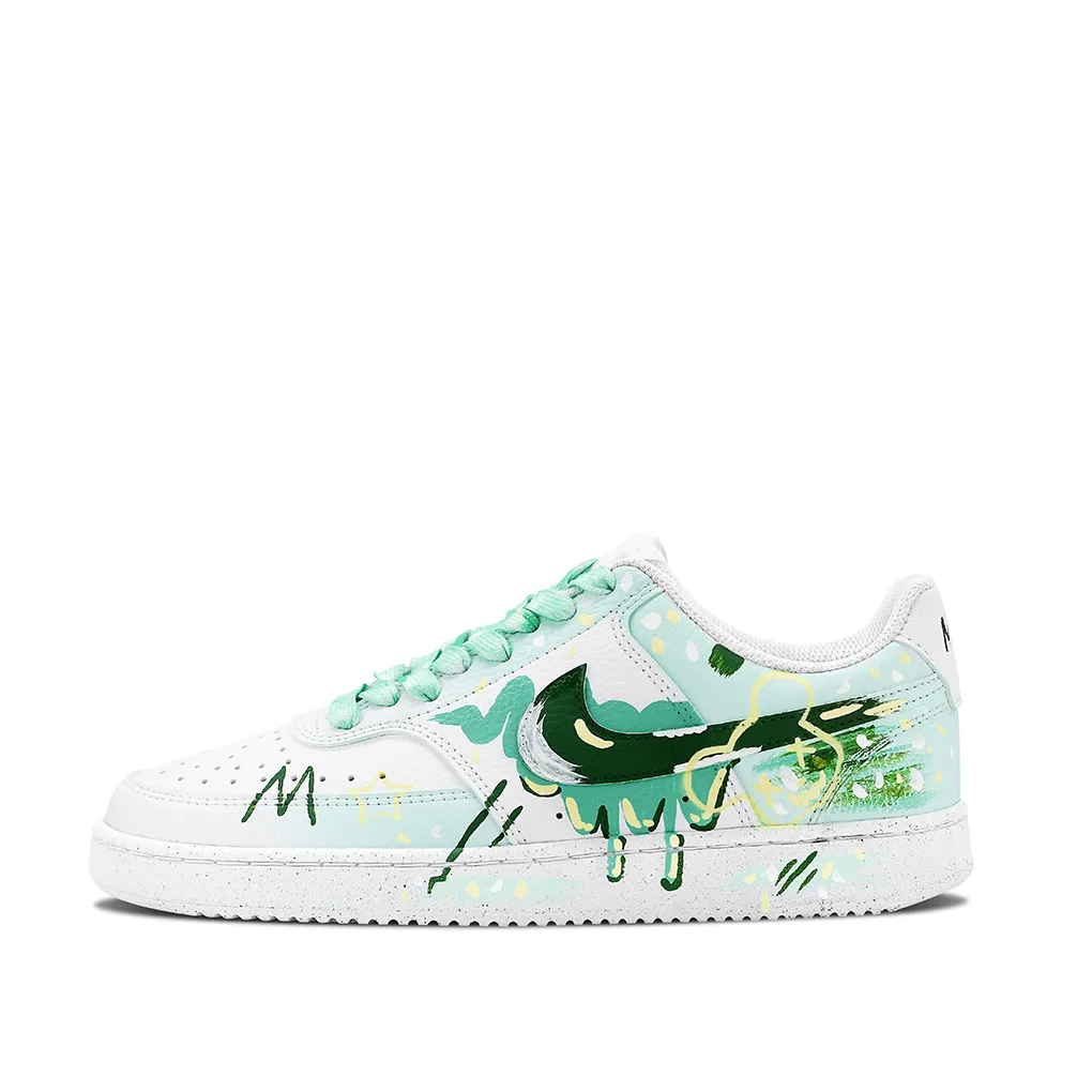 Nike Court Vision 1 Skate Shoes Men's Low-top White