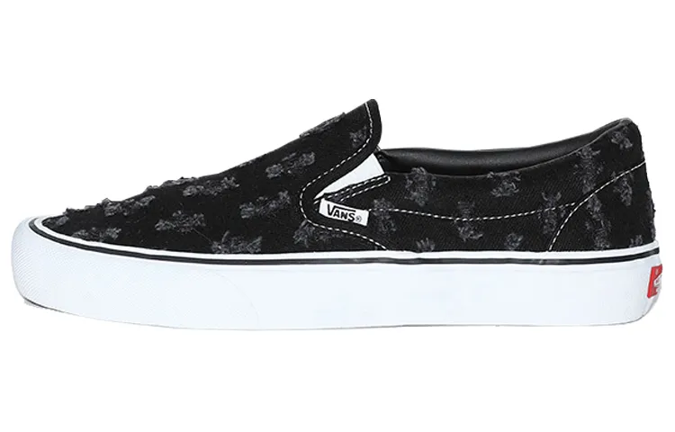 Slip-On Supreme x Slip-On Vans 'Black Hole Punch Denim'