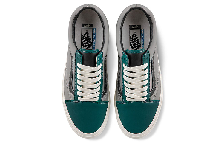 Кеды Vans Old Skool VLT LX (серо-зеленые) — фото 4