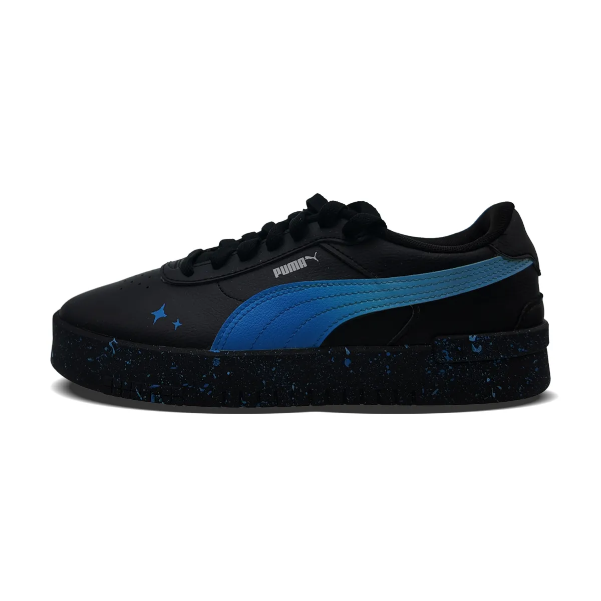 PUMA JOLA Low top Skateboard Shoes Unisex Black Blue
