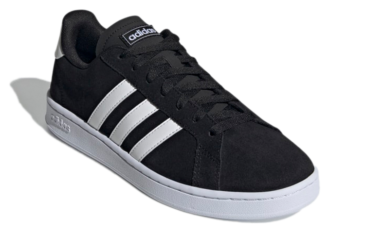 Мужские кеды adidas neo Grand Court (черно-белый) — Чёрный / белый — фото 3