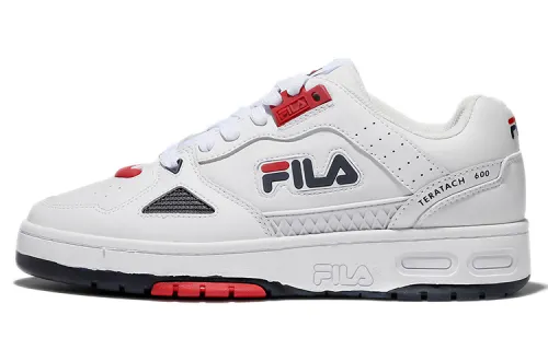 FILA Unisex Low Top Sneakers White/Red/Black