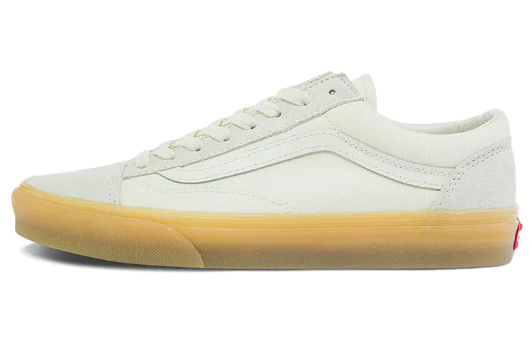 Vans Shoes Skate Shoes 'White Brown'