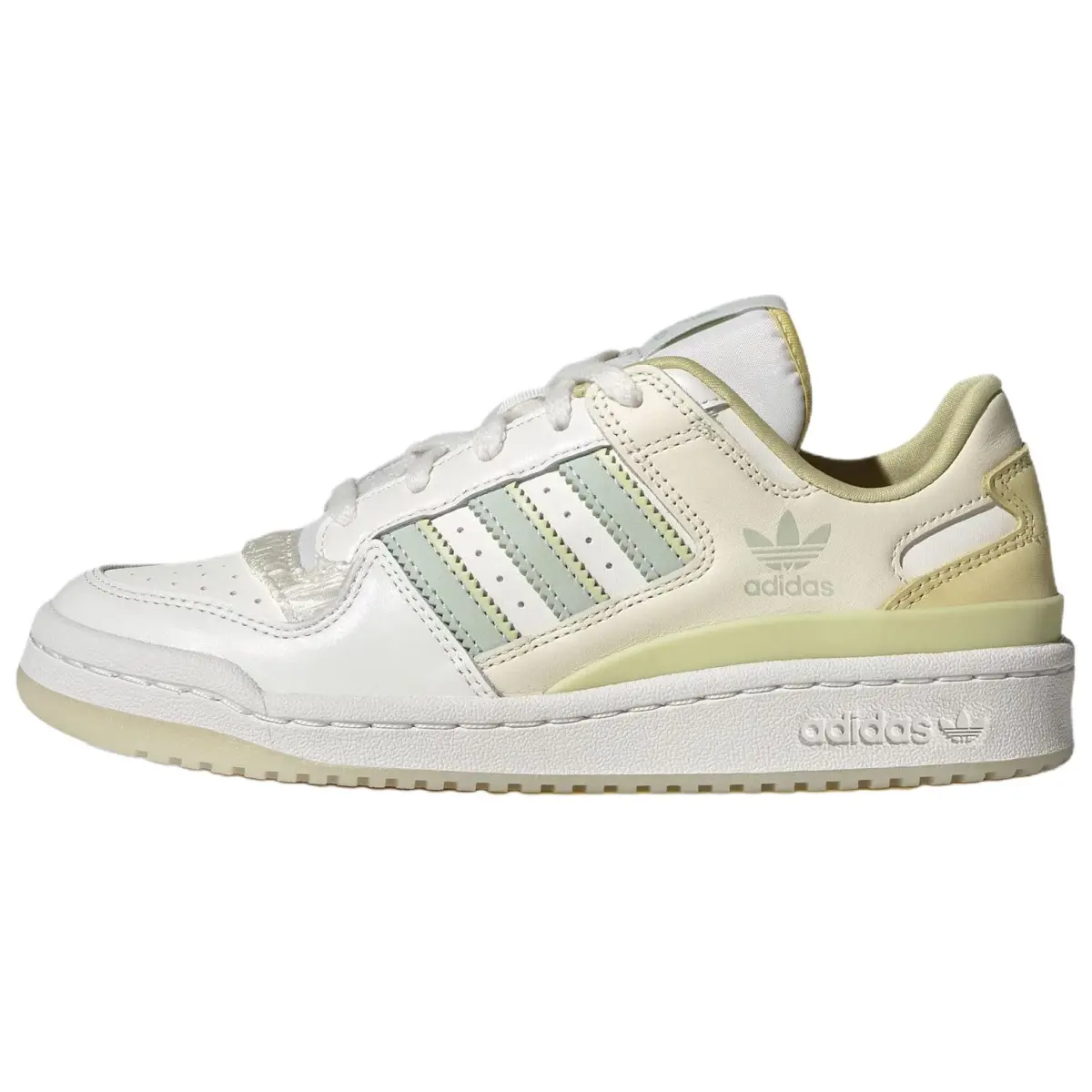 Adidas Originals FORUM Abrasion Resistant Low top Skateboard Shoes Women's Bright White