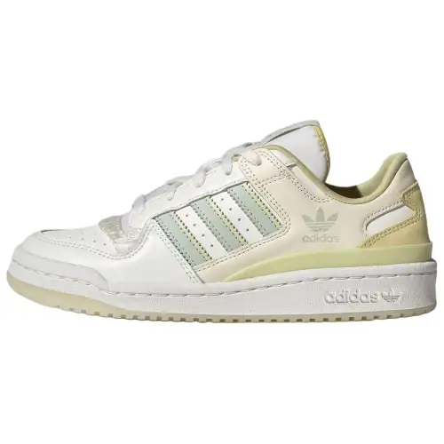 Adidas Originals FORUM Abrasion Resistant Low top Skateboard Shoes Women's Bright White