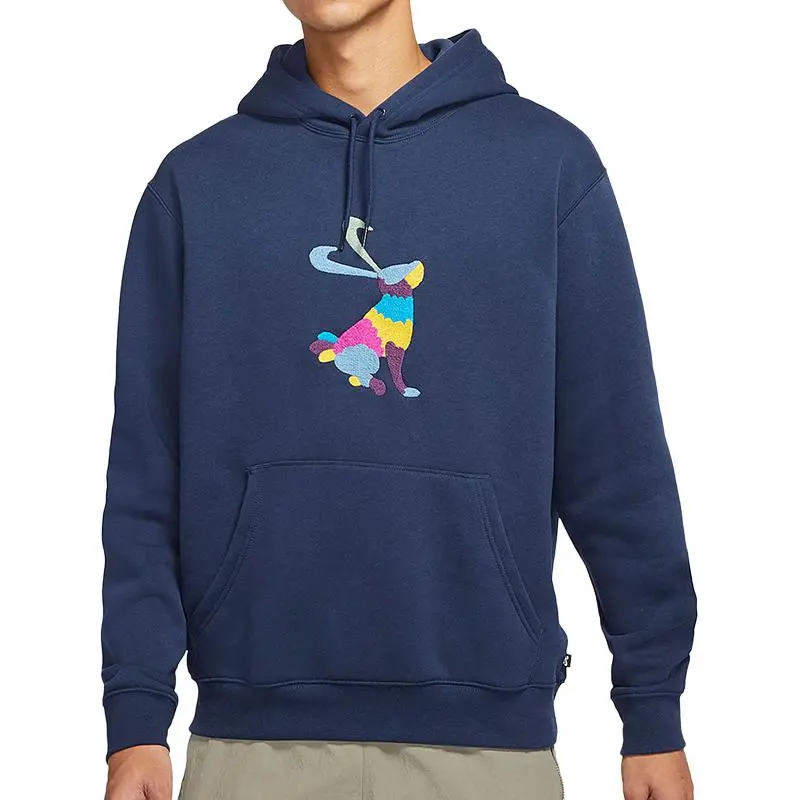 Nike Sweatshirts Men's Blue Hooded Moderate Regular