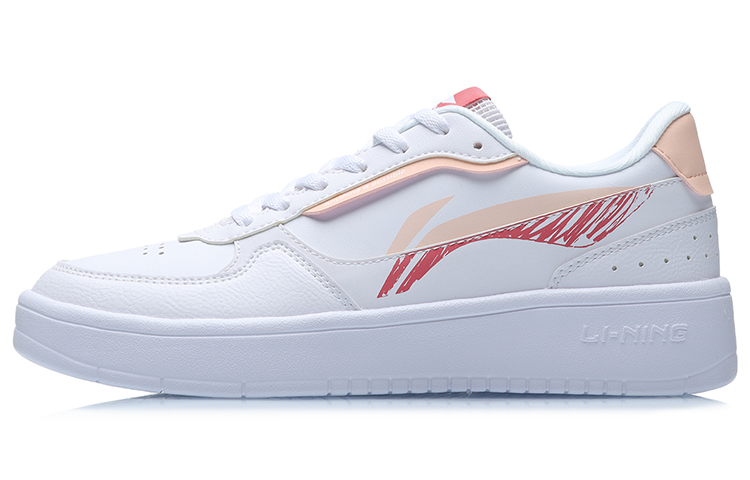 Li Ning Slip Resistant Breathable Lightweight Balance Abrasion Resistant Low top Skateboard Shoes Women's