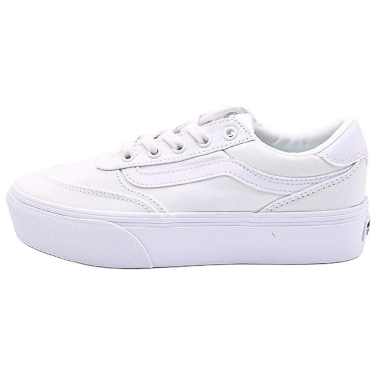 Женские кеды Vans Vans Brooklyn LS Platform (белые)