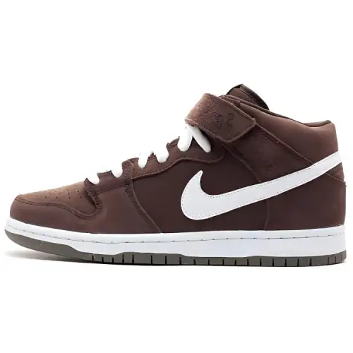 Nike Sb Dunk Mid Baroque Brown White Gum
