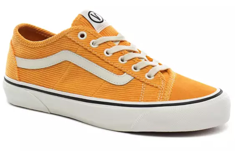 Кеды Vans Bess Ni Cord (оранжево-белые) — Оранжевый / белый — фото 3