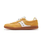 Saucony BULLET CT Comfortable Low top Casual Shoes Unisex Yellow White