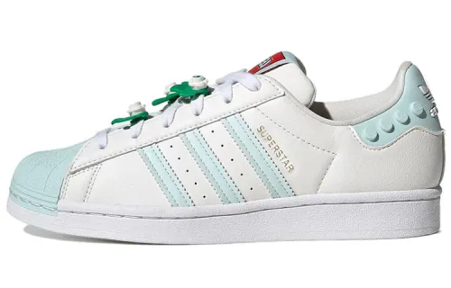 Superstar Lego x Superstar Wmns Adidas Originals 'Clear White Ice Mint'