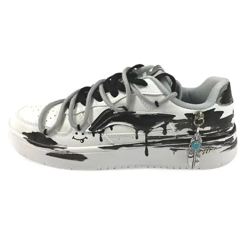 Li Ning Floating Boat Slip Resistant Cushioning Abrasion Resistant Slip Resistant Cushioning Abrasion Resistant Low top