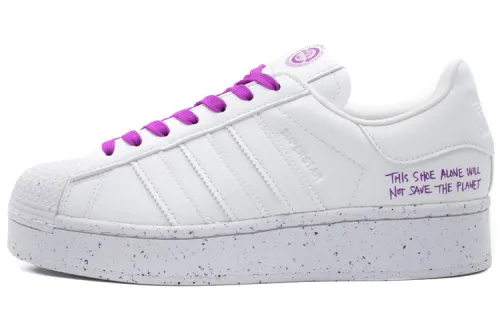 Adidas Superstar Bold 'Clean Classics Collection - White Shock Purple' Women's