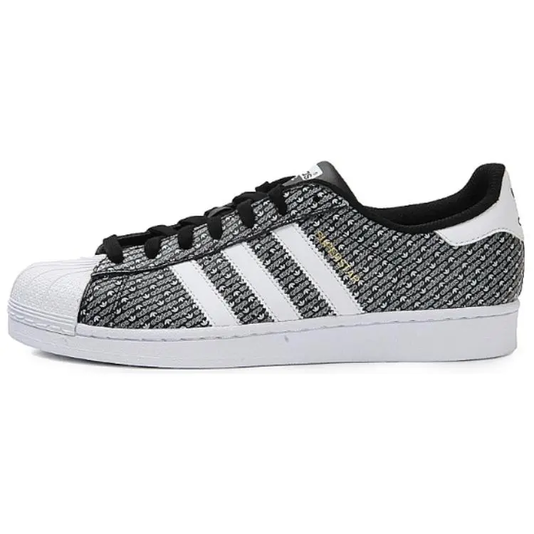 Adidas Originals SUPERSTAR Low top Skateboard Shoes Unisex Black