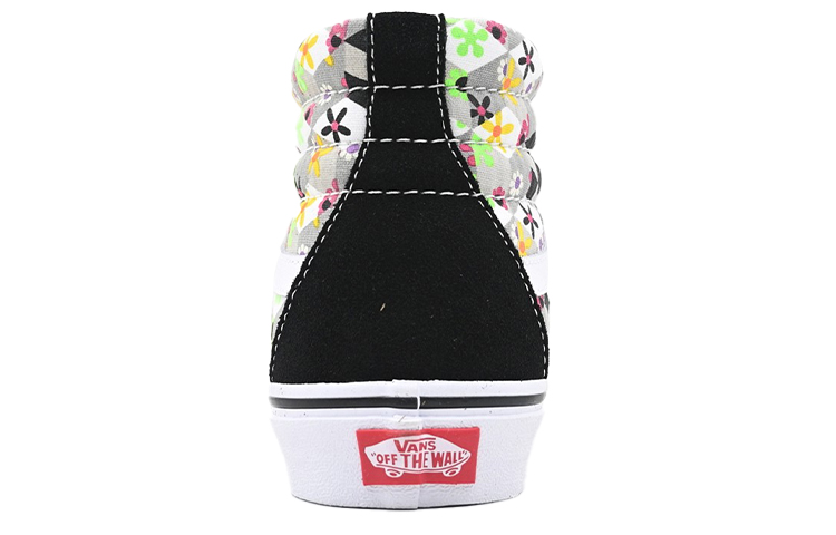 Кеды Vans SK8 (черные) — 黑色印花 — фото 4