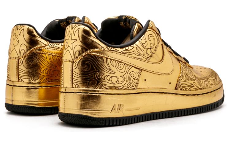 Мужские кроссовки Nike Air Force 1 Closing Ceremonies (золотой) — фото 4