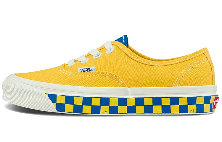 Vans Style 44 Low top Skateboard Shoes Unisex Ginger Yellow