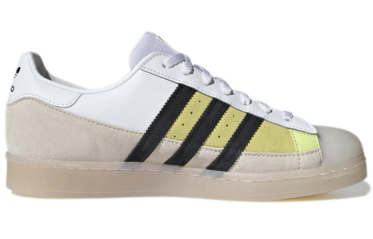 Кеды adidas originals SUPERSTAR (белый / хаки) — фото 2