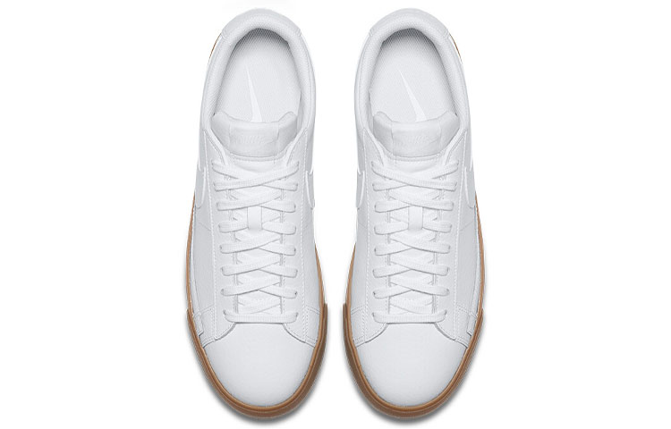 Мужские кеды Nike Blazer Le (белый) — фото 4