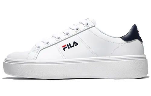 FILA Court Plumpy Low Top Board Shoes White/Black