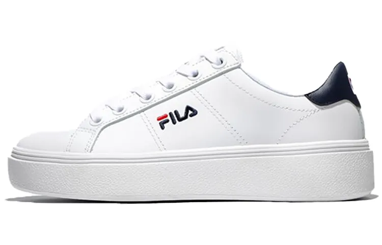 FILA Court Plumpy Low Top Board Shoes White/Black