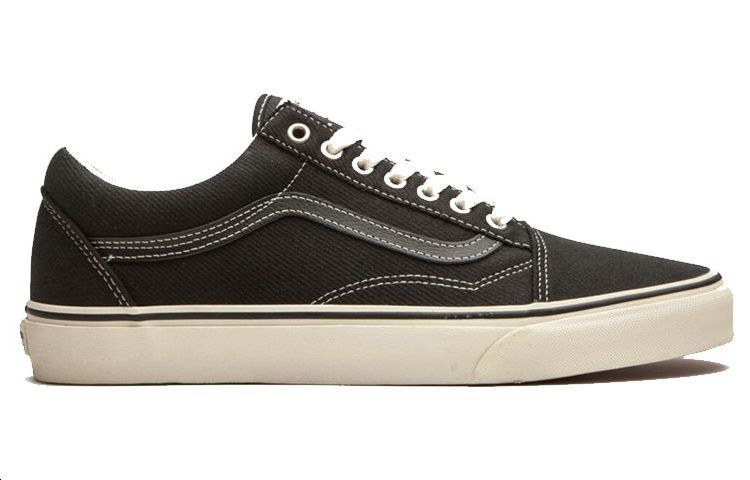 Кеды Vans Old Skool (черно-серые) — фото 2