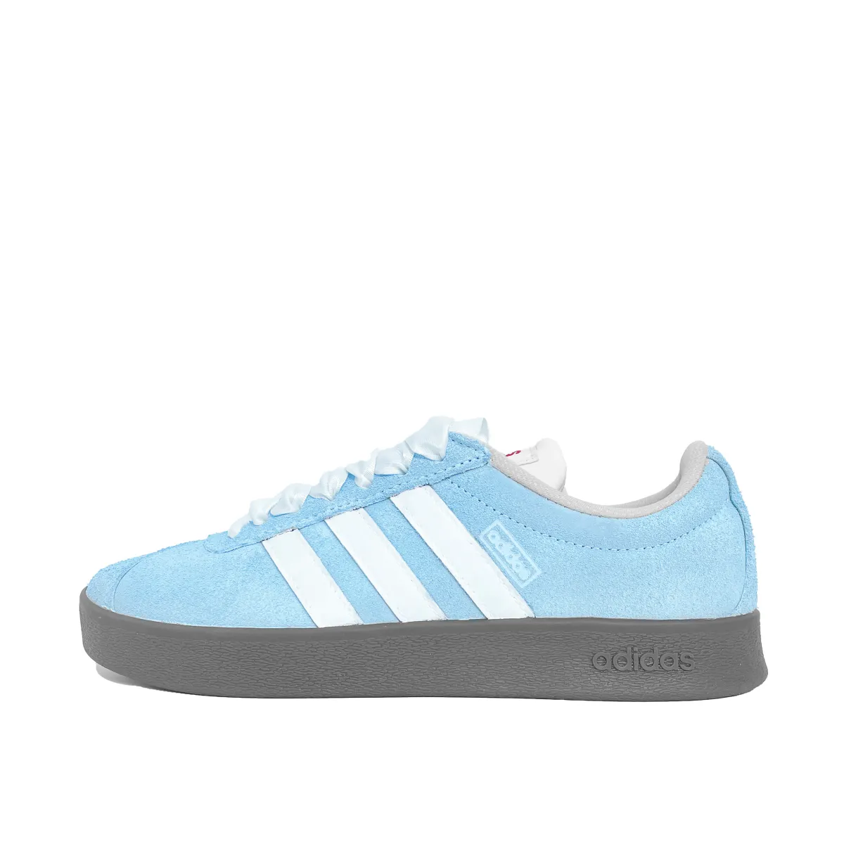 Adidas Small Blue Bottle Coverage Quick Dry Lightweight Low top Skateboard Shoes Unisex Blue White