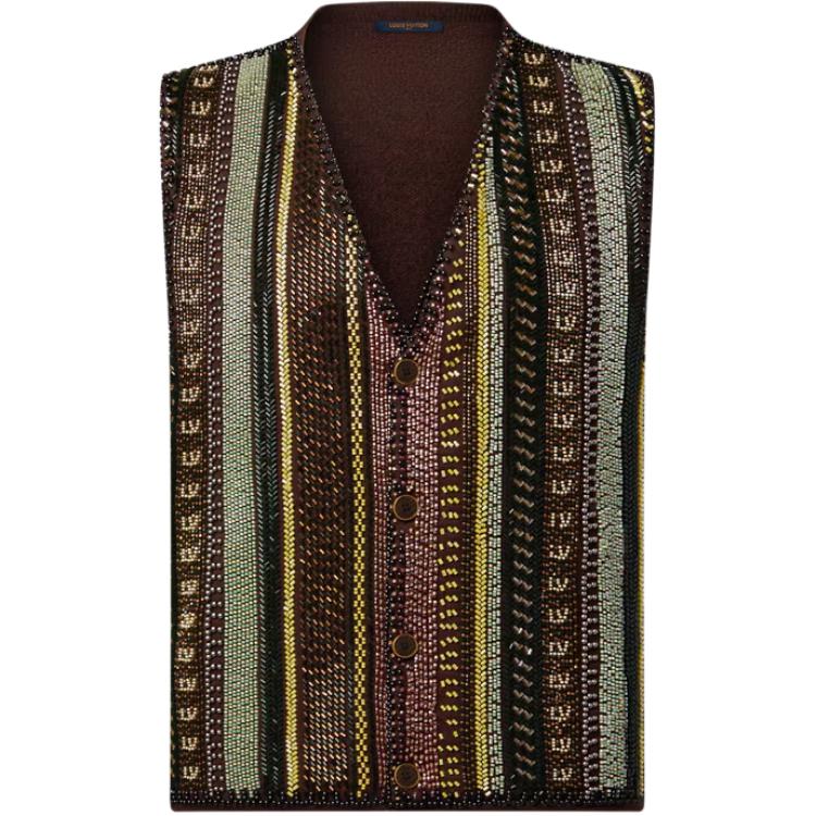 Мужская футболка Louis Vuitton Stripe Vest (полосатая)