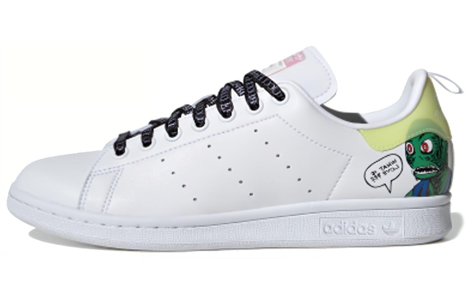 Женские кеды adidas originals STAN SMITH (белые) — фото 1