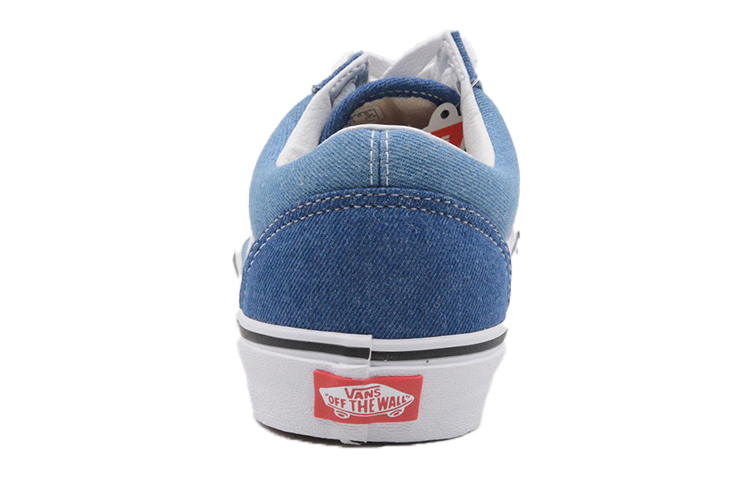 Кеды Vans Old Skool (голубые) — фото 5