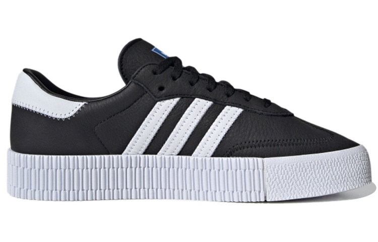 Женские кеды adidas originals Samba (черные) — фото 2