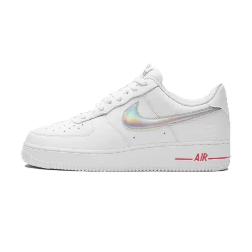 Nike Air Force 1 Low Leather Casual Slip Resistant Abrasion Resistant Low top Skateboard Shoes Men's White