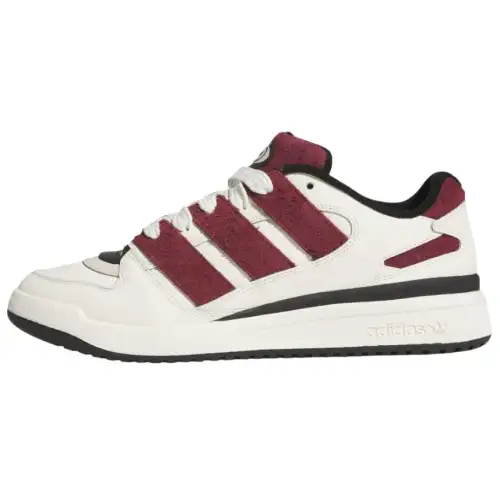 Adidas Originals FORUM 2000 Abrasion Resistant Abrasion Resistant Low top Skateboard Shoes Unisex Beige Red