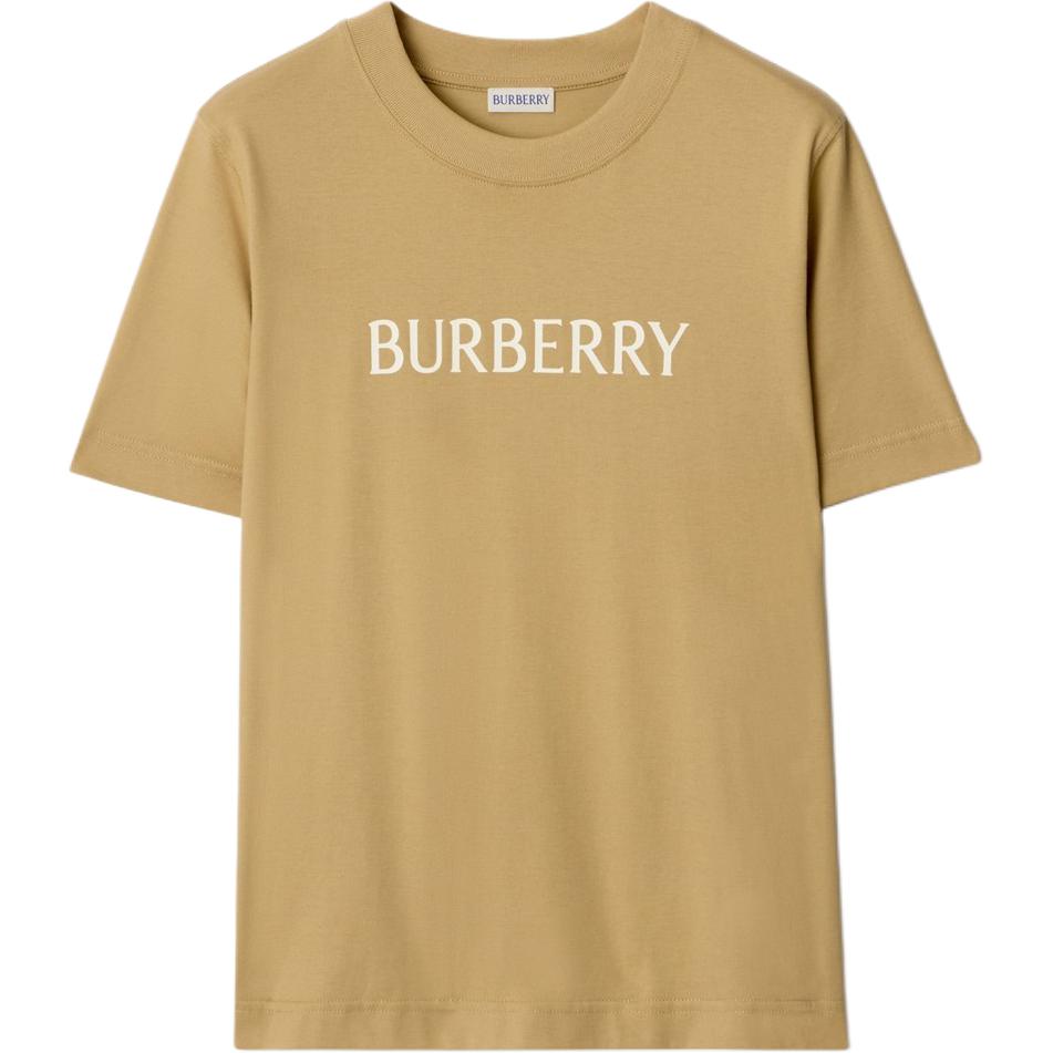 Женская футболка Burberry Regular (белая)