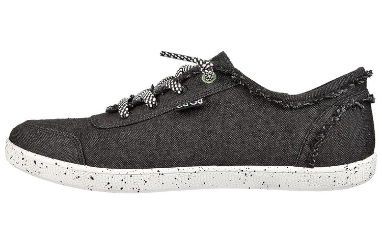 Skechers Bobs Skateboard Shoes Women's Low Top Black
