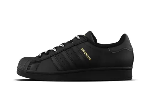 Adidas Originals SUPERSTAR Impact Resistance And Abrasion Resistant Low top Skateboard Shoes Unisex Black