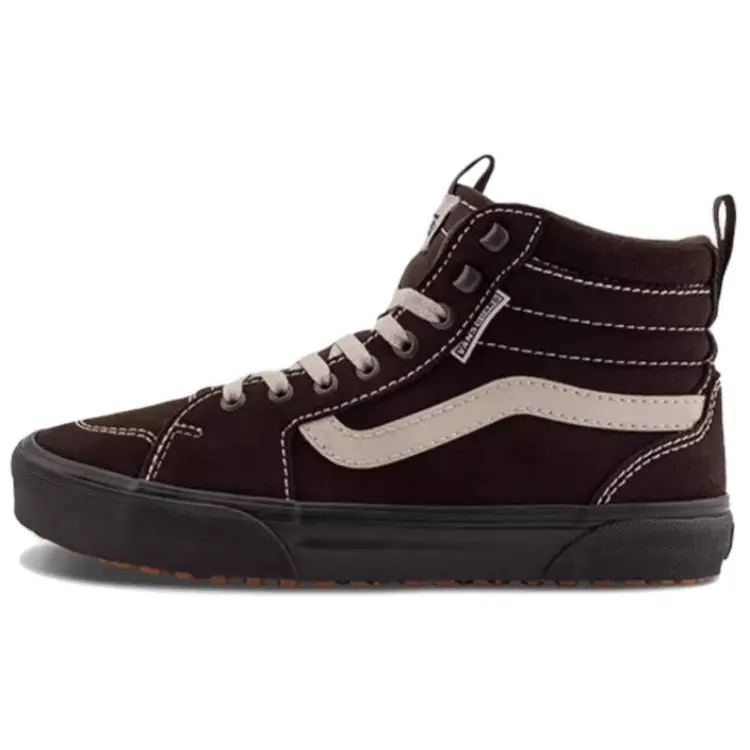 Vans High top Skateboard Shoes Men's Dark Umber