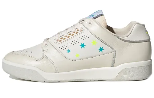 Adidas Originals Slamcourt Slip Resistant Low top Skateboard Shoes Women's Ecru