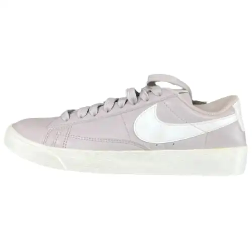 Nike Blazer Suede Coverage Slip Resistant And Abrasion Resistant Low top Skateboard Shoes Women's Pink